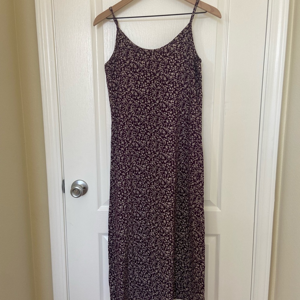 Floral Spaghetti Strap Dress